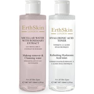 Verfrissende toner met hyaluronzuur 150ml + Micellair water met rozemarijnextract 150ml