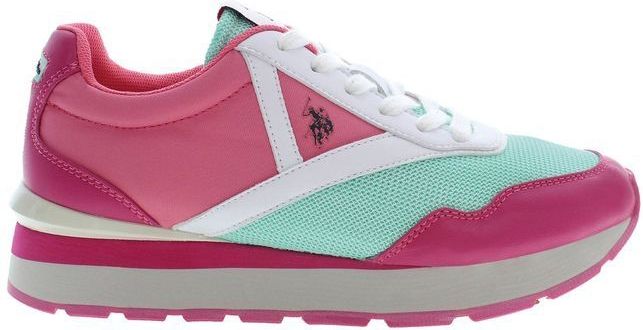 U.s. Polo Assn. - Dames Sneaker - Veelkleurig - Sportieve Stijl