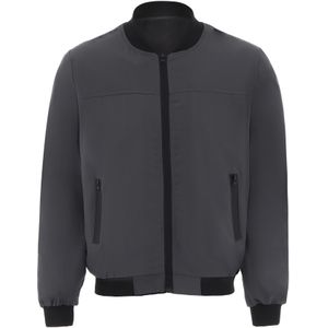 Mo - Jas - Grijs - Heren - Met Capuchon - Militair Print