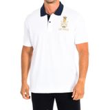 La Martina - Poloshirt - Wit - 100% Katoen