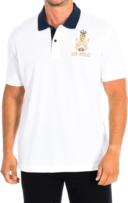 La Martina - Poloshirt - Wit - 100% Katoen