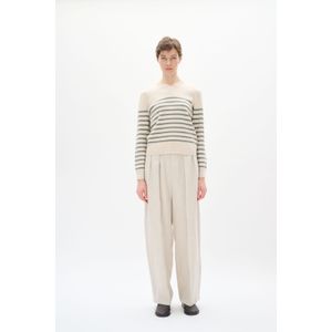 Pullover Classic fit white green