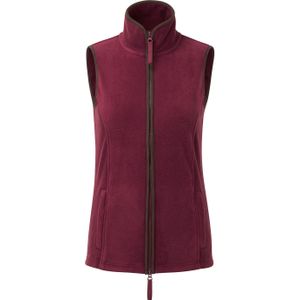 Premier Dames/dames Artisan Fleece Gilet (Bourgogne/Bruin)