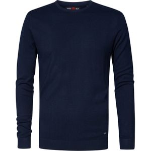 Petrol Industries - Heren Essential Crewneck Knit - Blauw