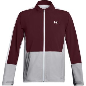 Under Armour Stormproof 3.0 Waterdichte jas voor heren (Kastanjebruin Rood)