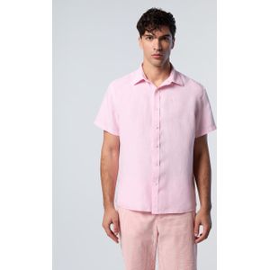 North Sails Overhemd Linnen met korte mouwen
