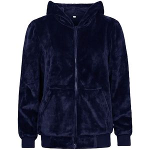 Heat Holders - Dames Soul Warming Zachte Fleece Lounge Hoodie - Marineblauw