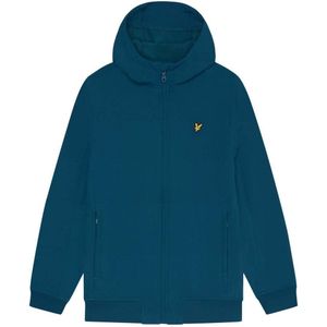 Lyle & Scott Softshell-jas met fleecevoering voor heren (Blauw)