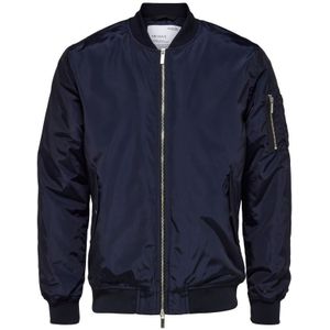 Selected Jas Zomer Archive Bomber Jacket Blauw - Maat XL