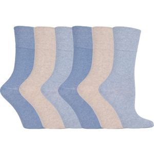SockShop - Gentle Grip - Damessokken - 6 Paar - Zachte Grip