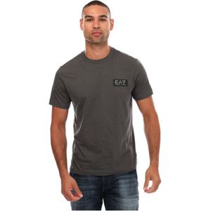 Emporio Armani EA7 T-shirt voor heren, grijs