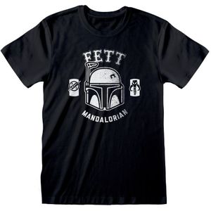 Star Wars Uniseks Volwassen Jango Fett T-Shirt (Zwart) - Maat XL