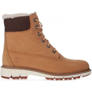 Timberland Lucia Way 6 Inch Warm Gevoerde Boot Voor Dames, Tarwegeel - Maat 39