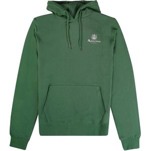 Aquascutum - Active Small Logo - Hoodie - Groen