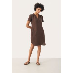 Jurk Regular fit brown