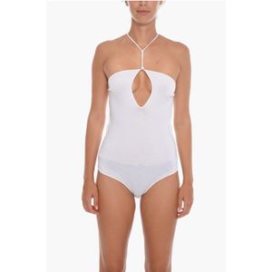 Kasjmiermix GAUGE body met blote rug in wit