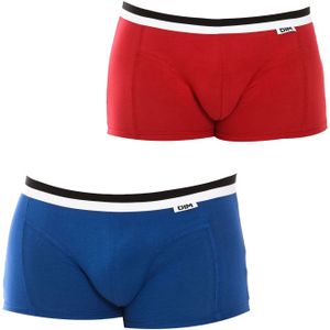 Pack-2 Boxers Unno Basic ademende stof D05H2 heren