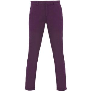 Asquith & Fox Dames/dames Casual Chino Broek (Paars)