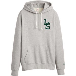 Levis Heren Letterman Hoodie (Grijs)