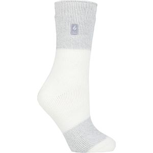 Heat Holders Dames Dikke Warme Thermische Sokken - Ivory Silver (Catania)
