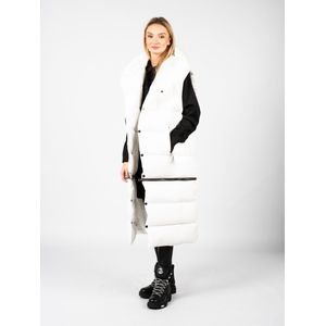 La Haine - Hooded Vest - Wit - Polyester - Uniseks