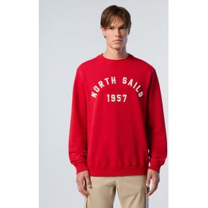 North Sails Hoodie Hoodie met geborduurde letters
