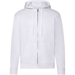 Fruit Of The Loom - Sweatshirt Met Capuchon - Wit