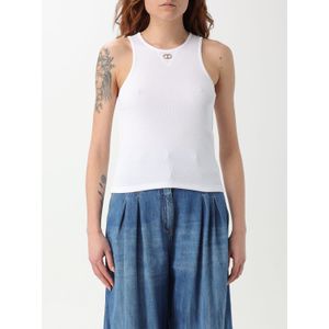 Geribbelde Tanktop Slim Fit