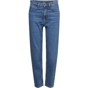 ESPRIT High Waist Mom Jeans Blauw - Maat 27 (Taille)