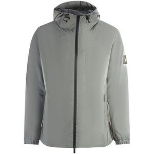 Lyle & Scott Lightweight Reflective Grey Hooded Jacket