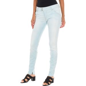 MET - Slim Fit Jeans - Oranje - Dames