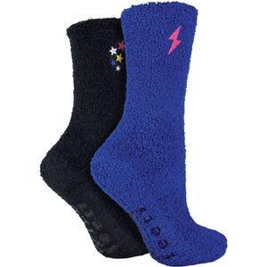 2-Pack Dames Gezellige Lounge Sokken voor Slaap