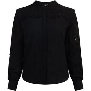 DreiMaster - Bloes - Zwart - Lange Mouwen