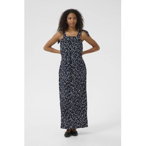 Kaffe - Kabarton Dress 10509912 - Jurk - Blauw - Viscose