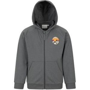 Mountain Warehouse Kinder/Kids Sunset Mountain Full Zip Hoodie (Houtskool)