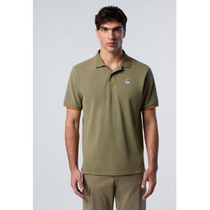 North Sails Polo overhemd Met contrasterende boorden