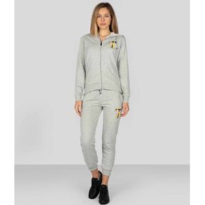 Trussardi - Dames Zip-through Blouse - Grijs - Katoen