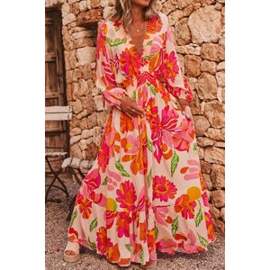 Bloemenprint Maxi Jurk