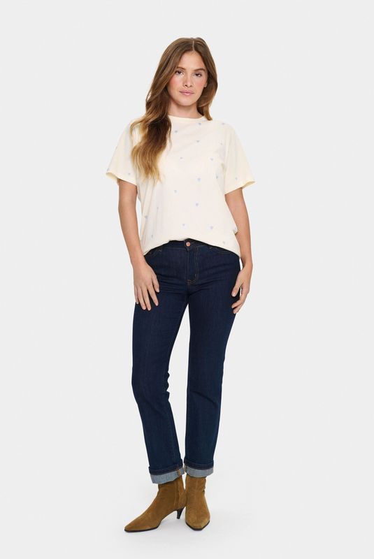 Bikini - Jersey - All-over Patroon - Ronde Hals - Losse Pasvorm