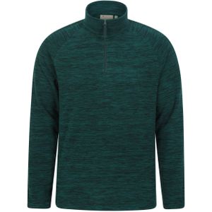 Mountain Warehouse Heren Snowdon II Fleece Top (Donkergroen)