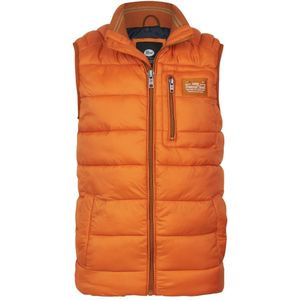 Petrol Industries - Jongens Bodywarmer Park Ridge - Oranje - Maat 10J / 140cm