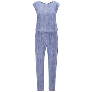 Boss Dames/Dames Acoretta2 Jumpsuit (Blauw/Wit)