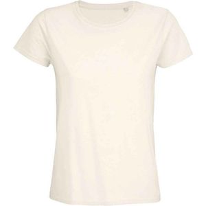SOLS Dames/Dames Pioneer Organic T-shirt (Gebroken wit)
