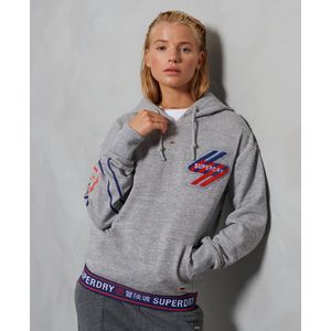 Superdry Sportstyle Hoodie Met Grafische Print - Dames - Maat 44