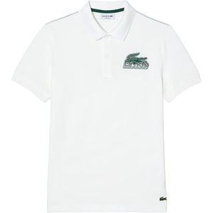 Lacoste Heren Mini Piqué Poloshirt (Wit)