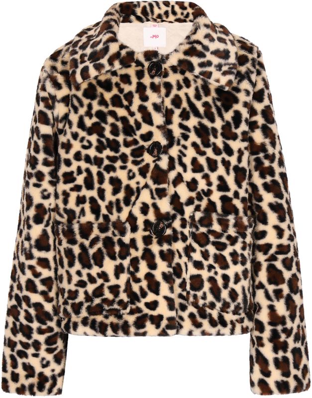 Mymo - Tussenjas - Leo - Dames - Bontjas met Luipaardpatroon