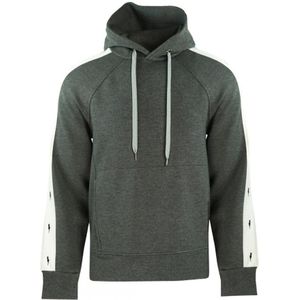 Neil Barrett Thunderbolt Mouw Grijze Hoodie - Maat S