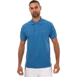 Heren Lacoste Slim Fit Petit Pique Katoenen Polo Shirt in Multi kleur