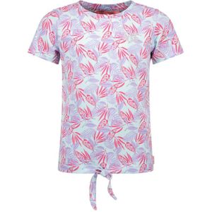 TYGO & Vito T-shirt Met All Over Print Lichtblauw/multi - Maat 3-4J / 98-104cm