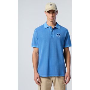 North Sails Polo overhemd Met pigmentgeverfde afwerking